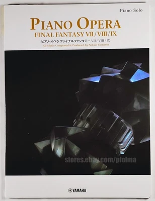 Libro de canciones Final Fantasy VII VIII IX piano ópera IMPERFECTO 7 8 9 JP Foto 1 de 4