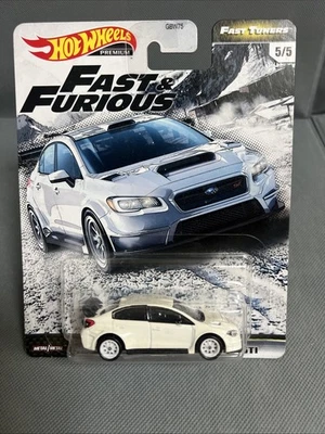Hot Wheels Premium Fast & Furious Fast Tuners 2016 Subaru WRX STI - CONDITION - Image 1 of 4