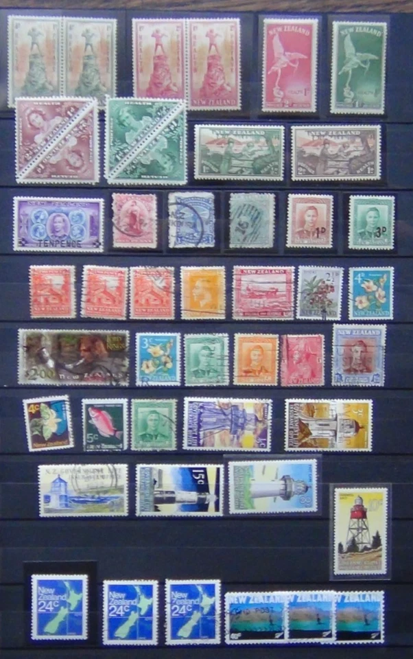 New Zealand QV QE2 range 1947 1/3 Health issues Life Insurance MNM MM or Used - image 1 of 1