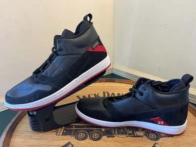 Nike Jordan Fadeaway AO1329 023 Negro/Blanco/Rojo - Talla 11.5 Foto 1 de 4