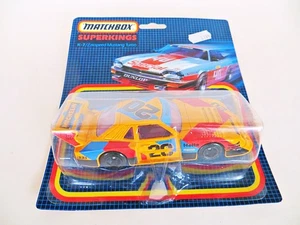 MATCHBOX SUPERKINGS SPECIALS K7 'ZAKSPEED MUSTANG TURBO #20' MIB/BOXED/CARDED - Picture 1 of 5