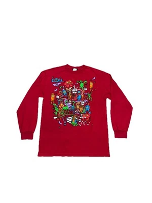 Rare Vintage Volcom Ryan Sheckler Lil Monsters Long Sleeve Shirt Men's M Skater - Image 1 of 4