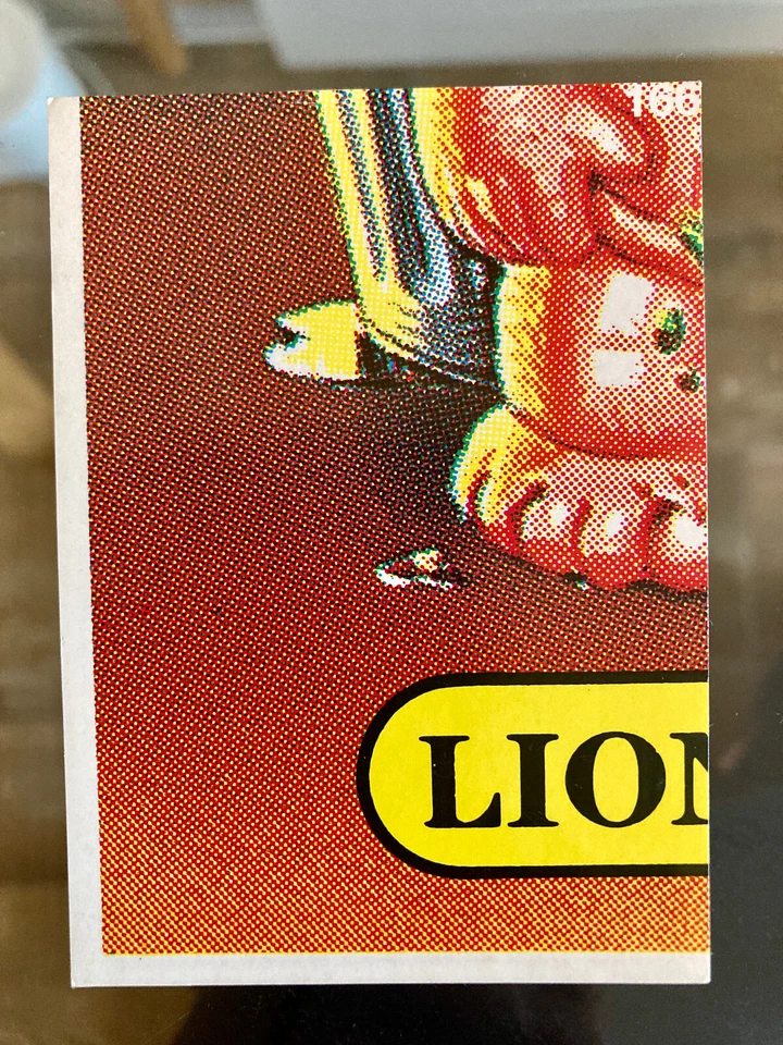 Carte de collection Les Crados / Carte puzzle 166 / Série 1 / 1989 / TBE - Photo 1/1