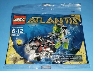 LEGO Atlantis Diver with Mini Sub 30042 New Sealed Polybag 2010 Lance Spears - Picture 1 of 5