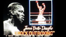 James Buster Douglas Knock Out Boxing (Sega Genesis) No Manual/ Tested 