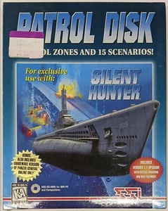 SSI Silent Hunter Patrol Disk PC 1996 DOS CD-ROM New Sealed - Picture 1 of 2