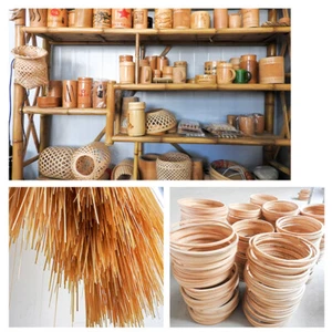 18M Polished Bamboo Strip Cane Webbing Ribbon DIY Basket Chair Furnitures Repair - Picture 1 of 16