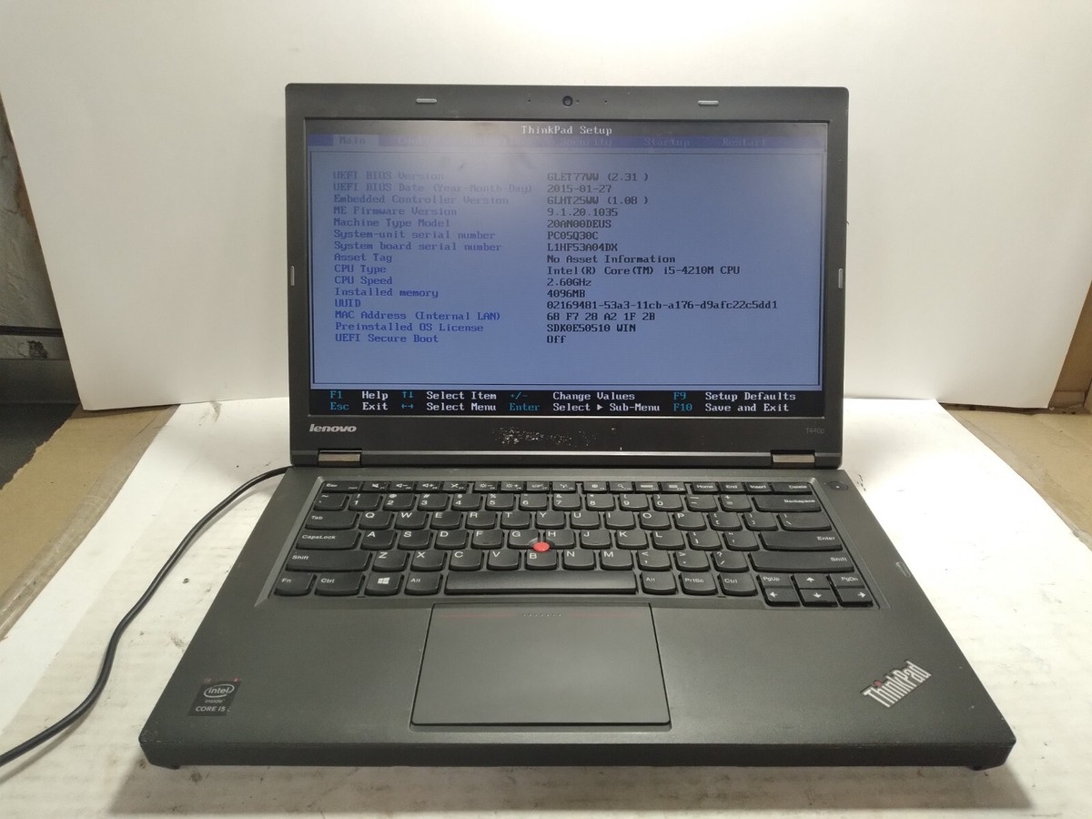 Lenovo T440p SSD512GB Win8.1売ります