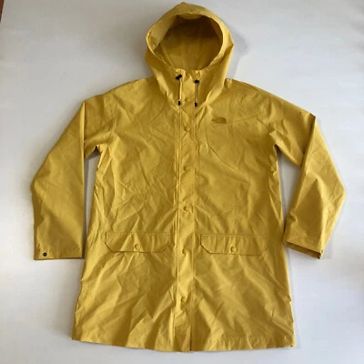 The North Face Women's DryVent LS Hooded Bamboo Yellow Windbreaker Jacket L - Image 1 of 4