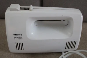 Handmixer Krups 3 Mix 3000 electronic, Typ 323, Grundgerät, weiß - Bild 1 von 5