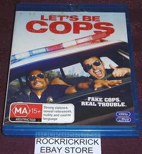 LET'S BE COPS BLU-RAY (DAMON WAYANS, JAKE JOHNSON) RATED MA15+ - Picture 1 of 2