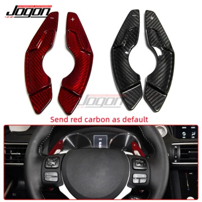 Carbon Interior Steering Wheel Paddle Shifter For Lexus IS IS300 IS350 2014-2017 - Image 1 of 4