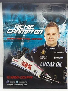 Nhra Hero Card Richie Crampton Lucas Oil Top Fuel - Picture 1 of 2
