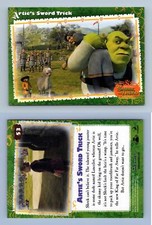 Artie's Sword Trick #53 Shrek The Third 2007 Inkworks Trading Card