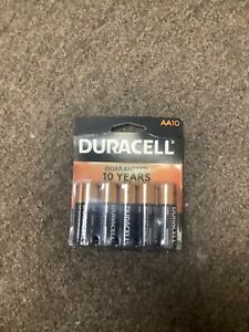 Duracell MN1500B10 Coppertop AA Alkaline Batteries 10 pk Carded