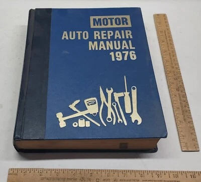 MOTOR AUTO REPAIR MANUAL - 1976 - 39th Edition - First Printing - hardback - Image 1 of 4