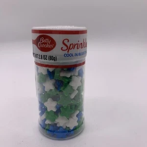 Betty Crocker Sprinkles Cool In Blue Stars 2.8 Oz - Picture 1 of 2