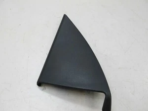 2001 BMW 330  E46  DRIVER LEFT VIEW MIRROR BLACK TRIM COVER TRIANGLE COUPE OEM - Picture 1 of 9