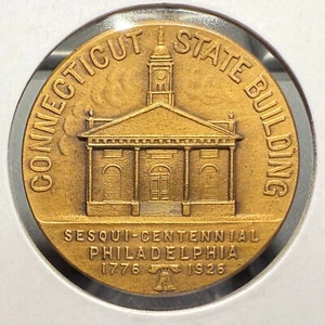 1926 Philadelphia Sesqui - Centennial Exposition So-Called Dollar HK456 UNC SP3875 - Bild 1 von 2
