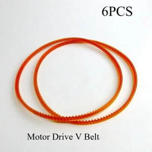 Neoprene Sewing Machine Motor Drive V Belt 6 PCS NEW - Picture 1 of 3
