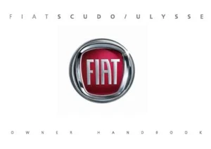 FIAT SCUDO - ULYSSE OWNERS HANDBOOK MANUAL - ALL YEARS - New Print FREE POSTAGE - Picture 1 of 3