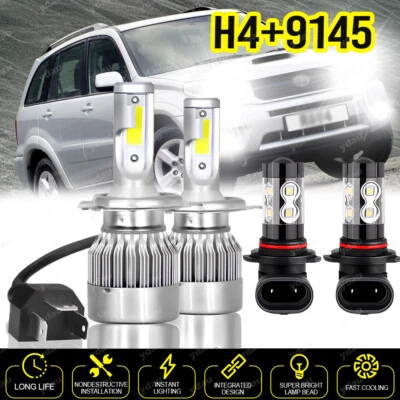 Faros LED H4 9145 faros antiniebla para Toyota RAV4 2001 2002 2003 2004 2005 Foto 1 de 4