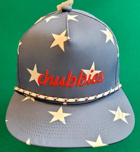 Men's Chubbies snapback hat, blue w/ stars, NWT, BC0424 - Picture 1 of 4