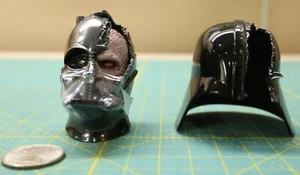 Hot Toys DX27 DX28 Darth Vader Battle Damaged Helmet Star Wars - Kenobi - Picture 1 of 4
