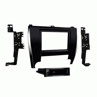 METRA 99-8249 / S-DIN or D-DIN RADIO DASH KIT FOR 2015-2017 TOYOTA CAMRY  **NEW* - Image 1 of 4