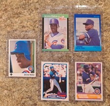 (5) Jerome Walton 1989 Upper Deck Score Donruss Topps Star Rookie card RC Cubs 