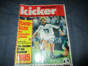 Kicker 31.12.1984 1/2/85 Uwe Rahn Gladbach - Bild 1 von 1