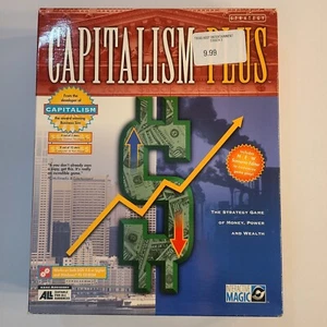 Capitalism Plus (PC CD) New US Retail Store Big Boxed Edition Sealed As Shown - Bild 1 von 7