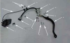 Hawk 250 Switch Spring (Rear Light) (Please see #7 for image) - Picture 1 of 1