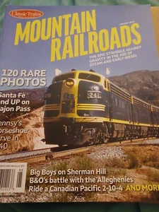 Classic Trains Mountain Railroads Holiday 2018 Magazine  - Picture 1 of 1