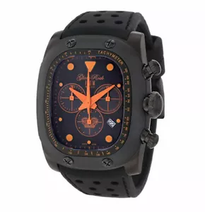 Glam Rock GR70106 Gulfstream Chronograph Black Dial Black Silicone Watch - Picture 1 of 1