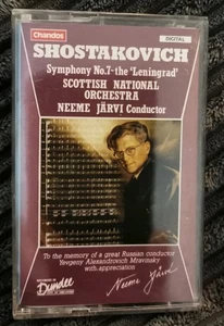 Shostakovich - Symphony 7: The Leningrad - Neeme Järvi/Scottish National (Cass) - Picture 1 of 2