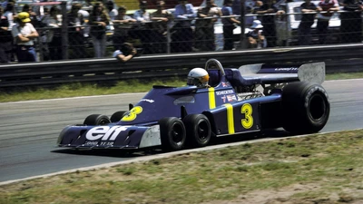MODEL KIT: 1/20 TRANSKIT 1976 TYRRELL P34 BELGIUM GP - Image 1 of 4