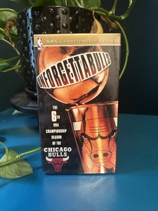 Unforgettabulls The 6th NBA Championship Season of the Chicago Bulls VHS Sealed - Picture 1 of 4