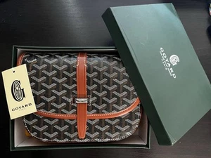 GoYard Shoulder Bag Small Black And Brown - Picture 1 of 15