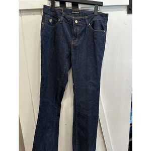 Rocawear Damen dunkle Waschung Bootcut Jeans verzierte Taschen Größe 11 - Bild 1 von 10