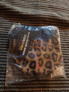 Supreme Leopard Print Neck Pouch FW20 Schultertasche Beige Schwarz  - Bild 1 von 2