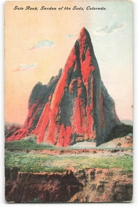 Gate Rock Garden of the Gods, Colorado Vintage Postkarte VPC2. - Bild 1 von 2