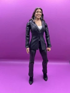 WWE Mattel Basic Series 51 Stephanie McMahon Wrestling Figure Loose - Picture 1 of 6