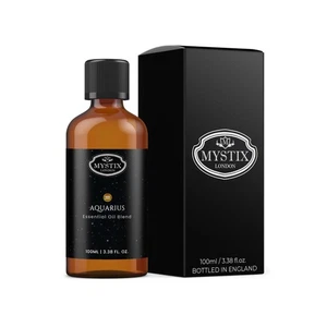 Mystix London Aquarius - Sternzeichen Astrologie Ätherisches Öl Mischung - 100ml - Picture 1 of 6