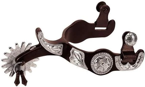 Espuelas Weaver Equine Show: Elegancia y rendimiento plateados alemanes Foto 1 de 1