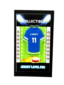 Detroit Lions Greg Landry jersey lapel pin-Classic Retro Collectable - Picture 1 of 1