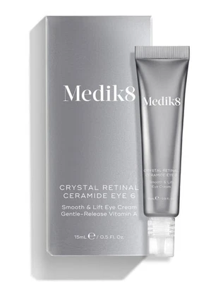 MEDIK8 CRYSTAL RETINAL CERAMIDE EYE 6 SMOOTH & LIFT EYE CREAM - 15ml RRP £55 NEW - Image 1 of 4