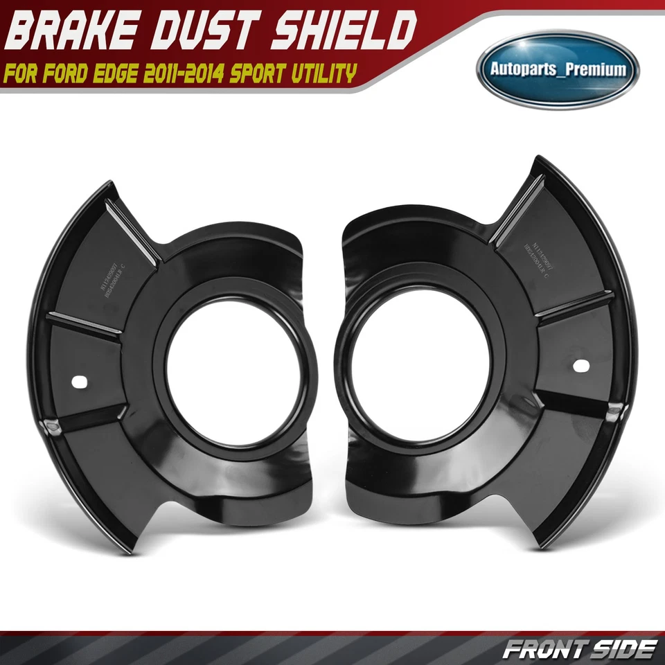 2x Protector antipolvo de freno delantero para Ford Edge 2011 2012 2013 2014 deportivo utilitario Foto 1 de 4