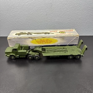 Oldtimer Dinky 660 Tank Transporter LKW im Originalkarton - Bild 1 von 19