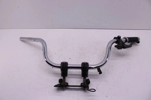 05-07 YAMAHA V STAR 650 XVS650 CUSTOM HANDLEBARS W/ RISSER CLAMP SET CLUTCH - Picture 1 of 5